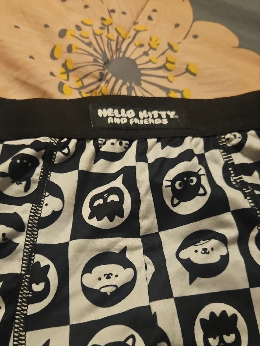2 Pair Mens Hello Kitty Boxers